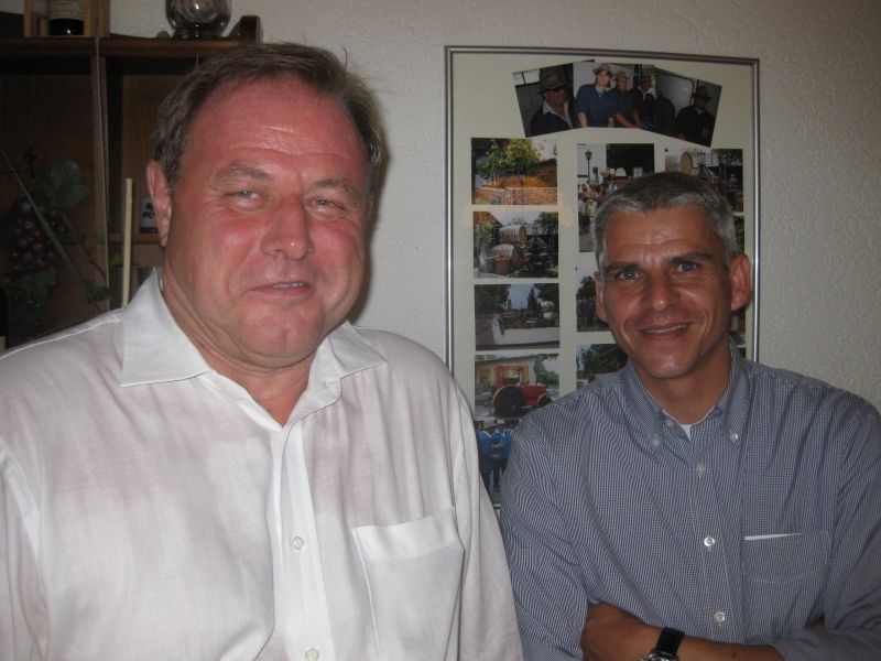 Wolfgang Mudrack, Vorsitzender CDU Stadtverband Bad Krozingen, Dr. Patrick Rapp MdL (v.l.n.r.) Wolfgang Mudrack, Vorsitzender CDU Stadtverband Bad Krozingen, Dr. Patrick Rapp MdL (v.l.n.r.)